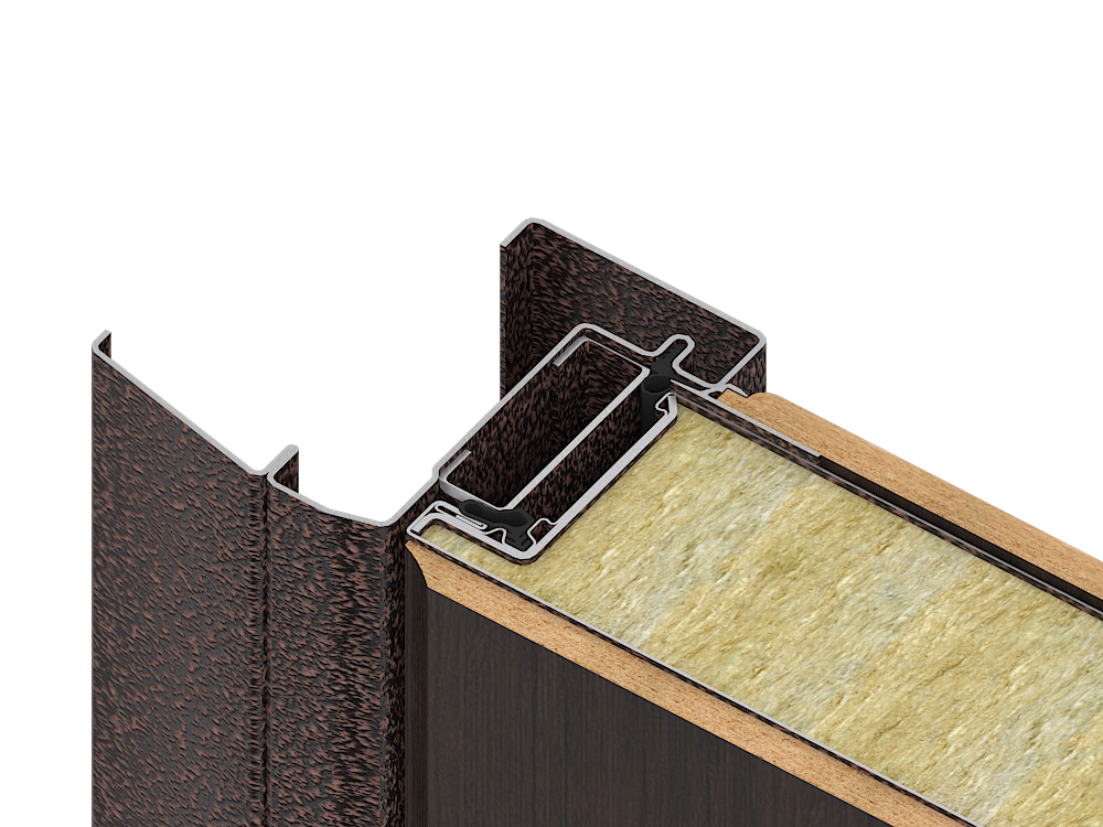 Эластичный и долговечный уплотнитель специальной формы из термоэластопласта не деформируется при колебаниях температур (прослужит более 10 лет).